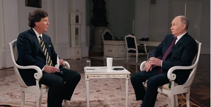 Interviul Putin-Carlson, fitilul bombei electorale americane