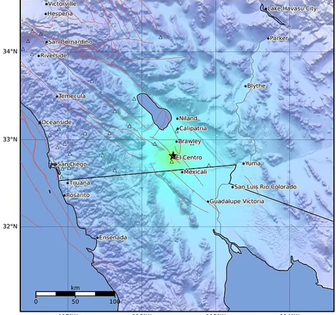 California: 13 seisme în 25 de minute