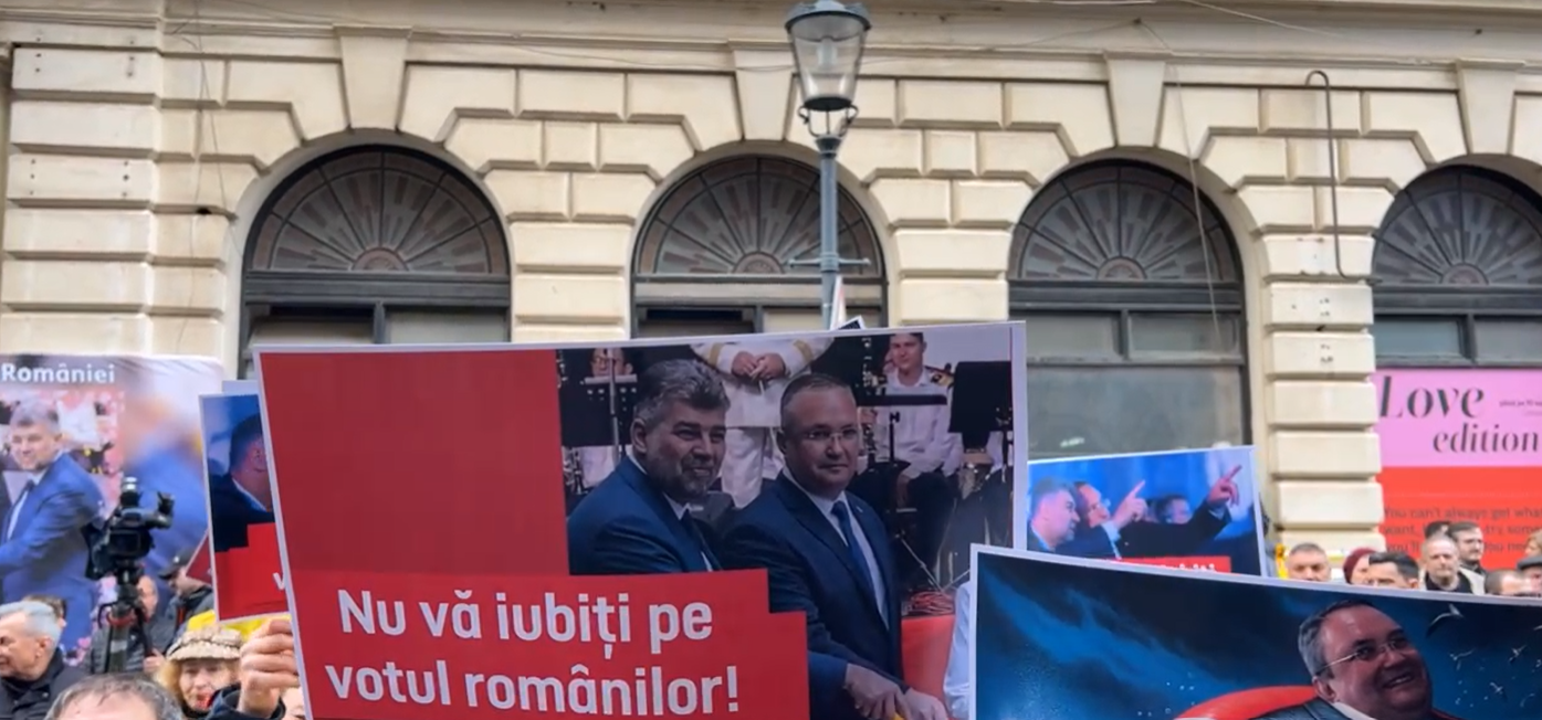 AUR s-a dat în stambă în fața AEP (foto)