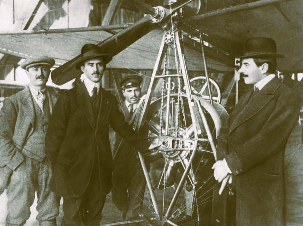 Goga și Vlaicu, o prietenie care merge în eternitate