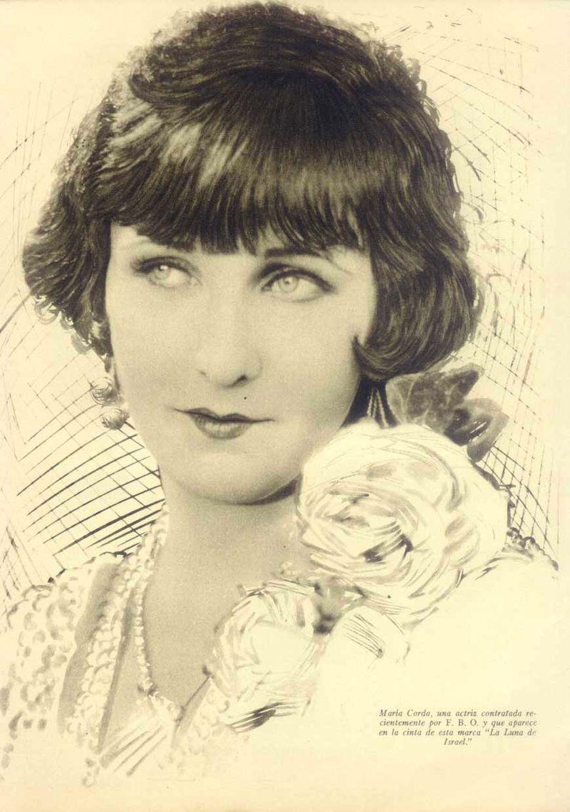 Cine mai știe de actrița Maria Corda?