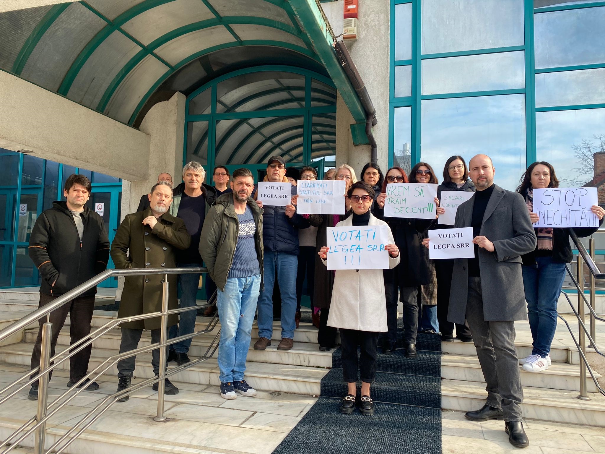 Un nou protest spontan la Radio România Iași