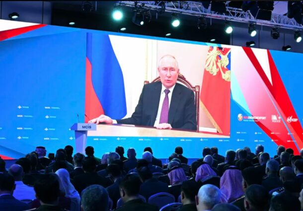 Putin, discurs pe marile ecrane.  ”Ei cred că războiul e ca în desenele animate”