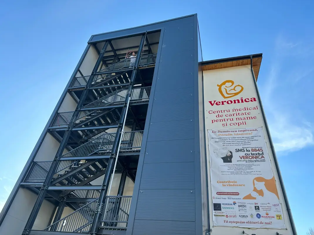 Primul spital social din ţară construit din donaţii