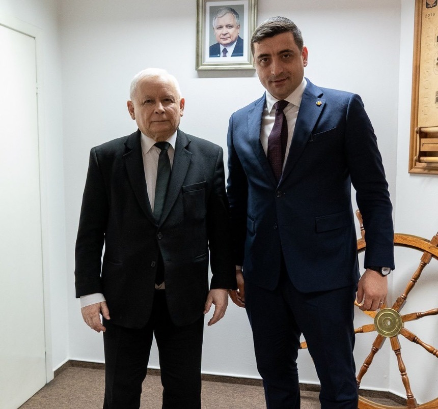 ”George Simion s-a întâlnit cu Liviu Dragnea al Poloniei”