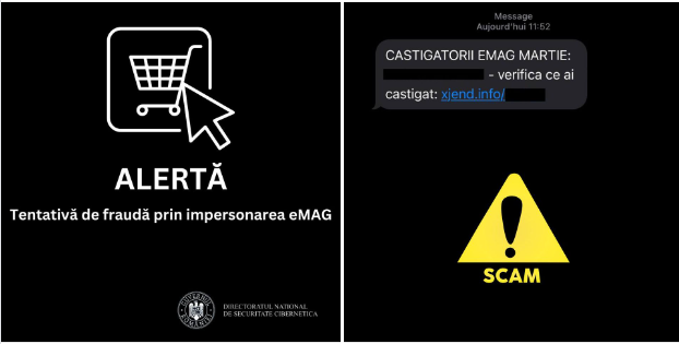 eMag, motiv de phishing