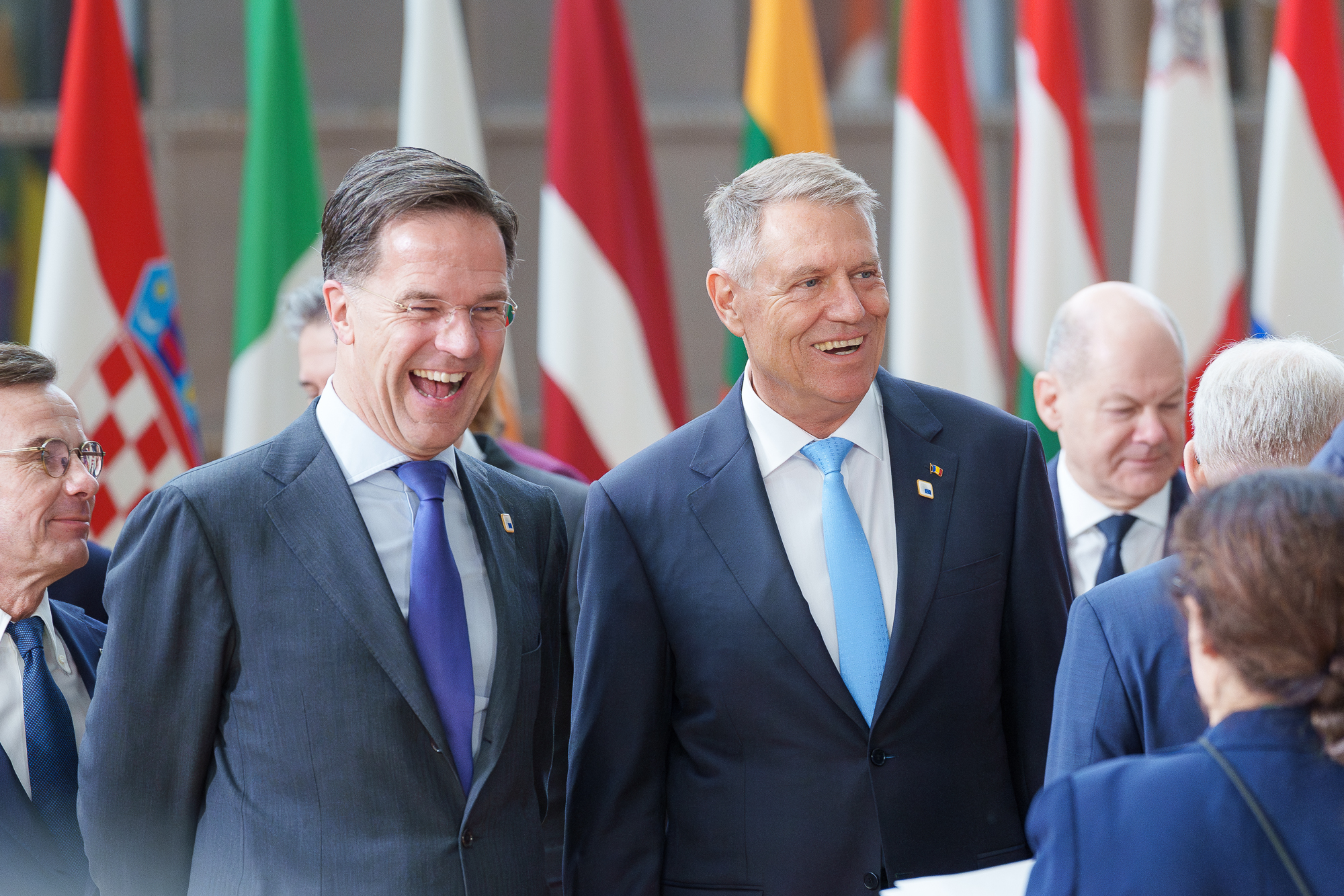 Iohannis și-a întâlnit rivalul