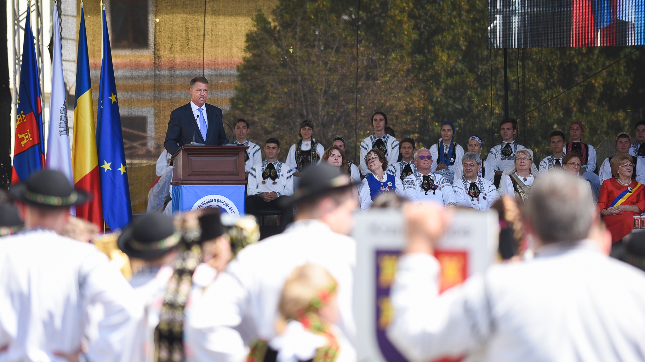 Întâlnirea sașilor, sub Înaltul Patronaj al președintelui