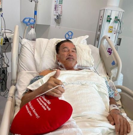 Arnold Schwarzenegger, „Terminator” cu stimulator cardiac