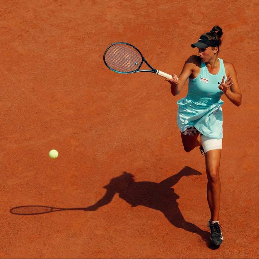 Jucătoarea de tenis Anca Todoni a învins o sportivă experimentată!