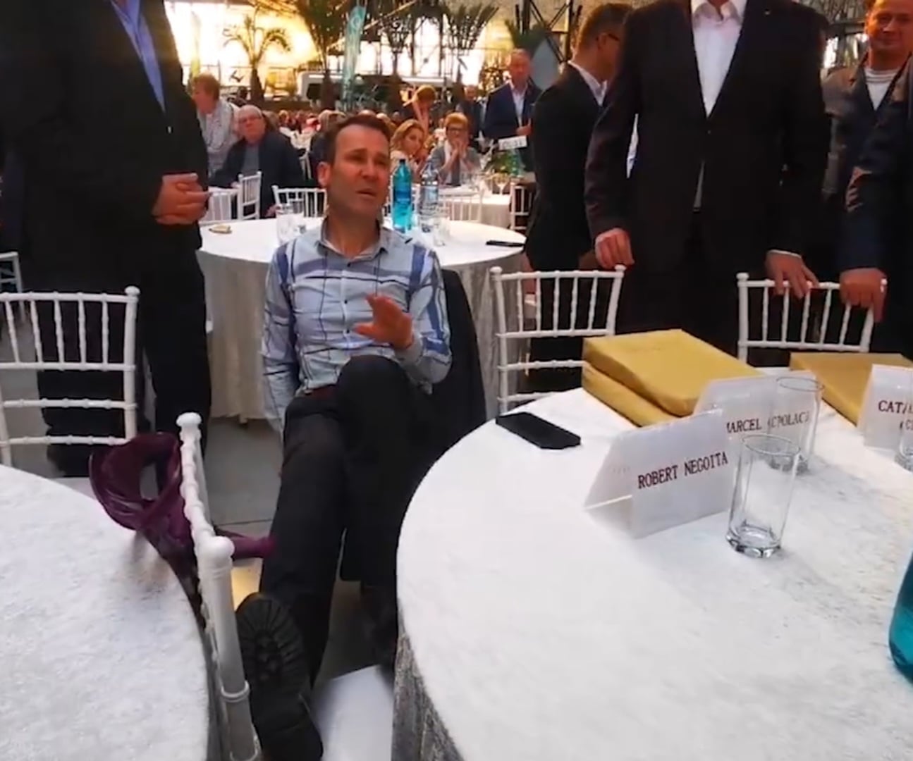 Robert Negoiță s-a lansat în cârje