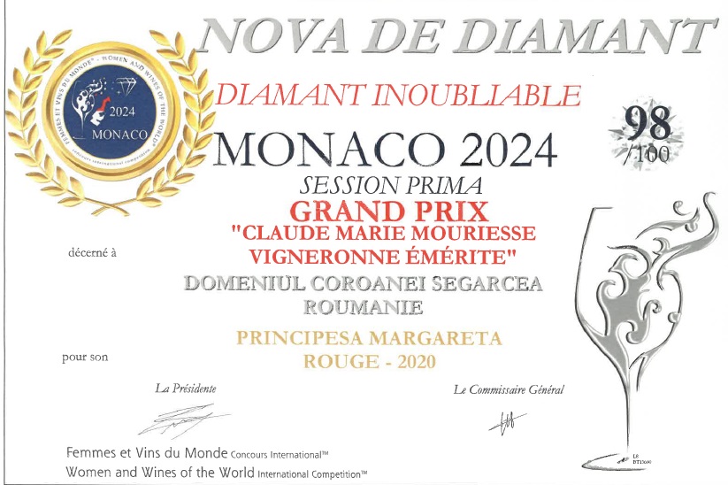 Recunoașteri de top pentru vinurile Domeniului Coroanei Segarcea