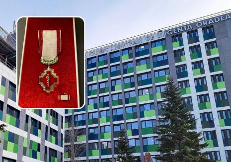 Spitalul Județean din Oradea, decorat de președintele României