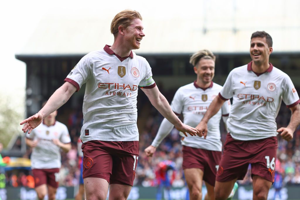 Kevin De Bruyne, autorul unei duble pentru Manchester City