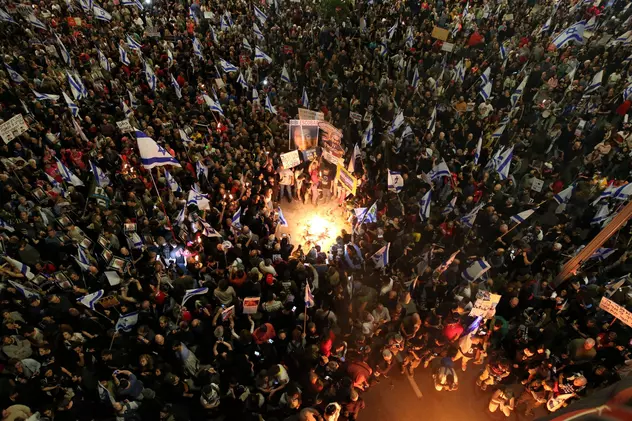 Zeci de mii de israelieni au manifestat la Ierusalim