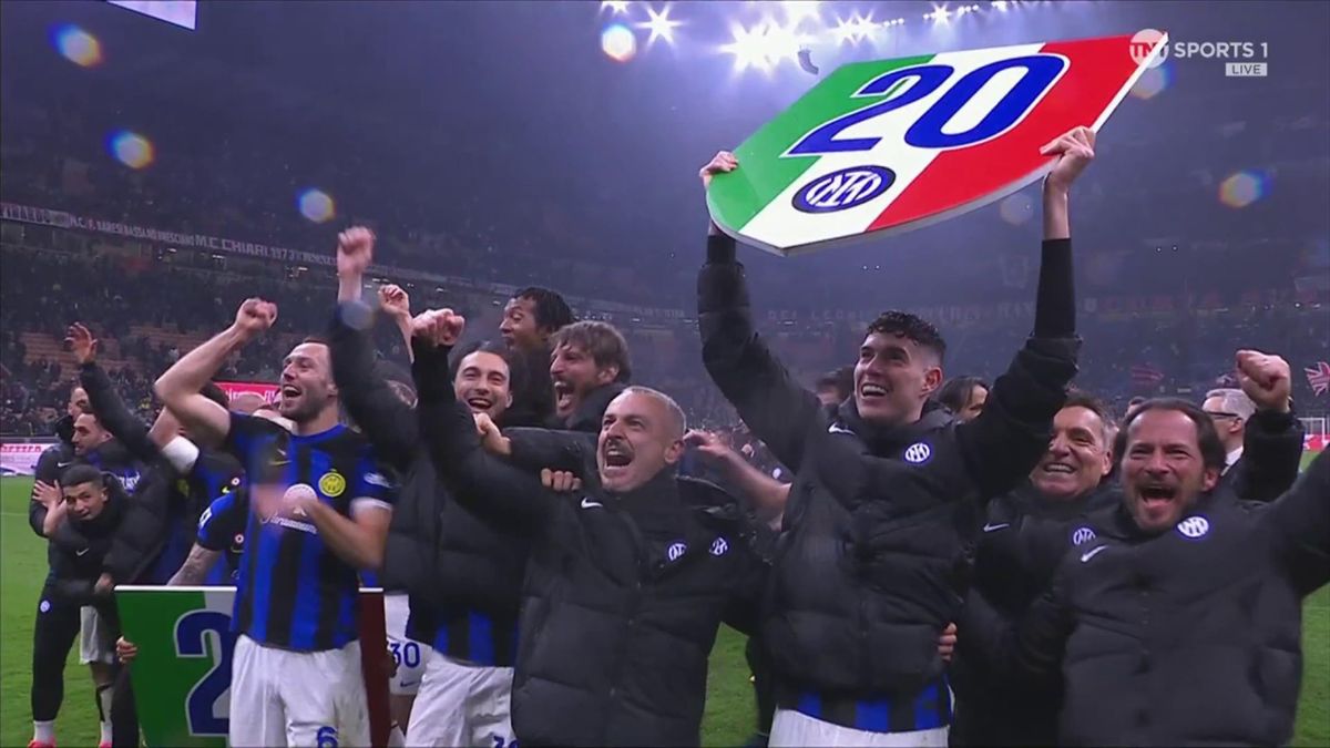 A cucerit al 20-lea titlu. Inter Milano, campioana Italiei