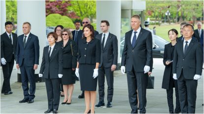 Iohannis, primit de omologul sud-coreean