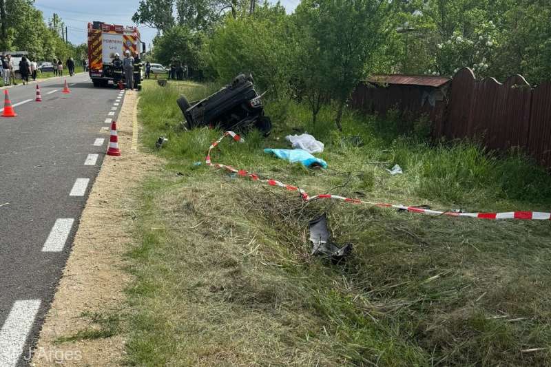 Accident grav în Joia Mare