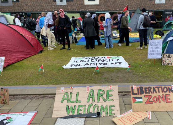 Campusuri universitare din Marea Britanie, ocupate de studenţi pro-palestinieni