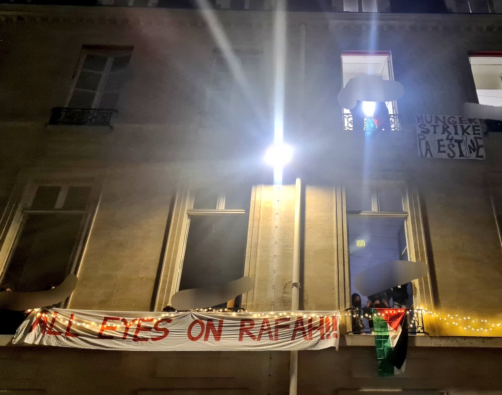 Mişcarea pro-Gaza. Poliţia a descins la Sciences Po Paris