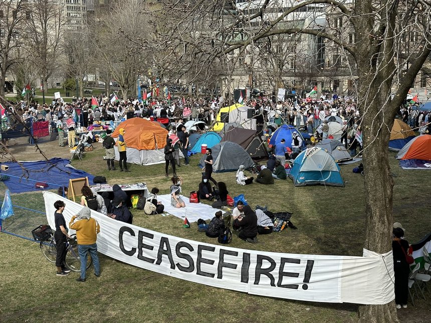 (VIDEO) Protestul studenţilor a cuprins şi Canada