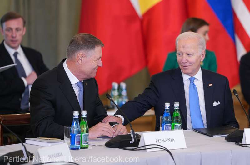 Biden îl primeşte pe Iohannis la Casa Albă