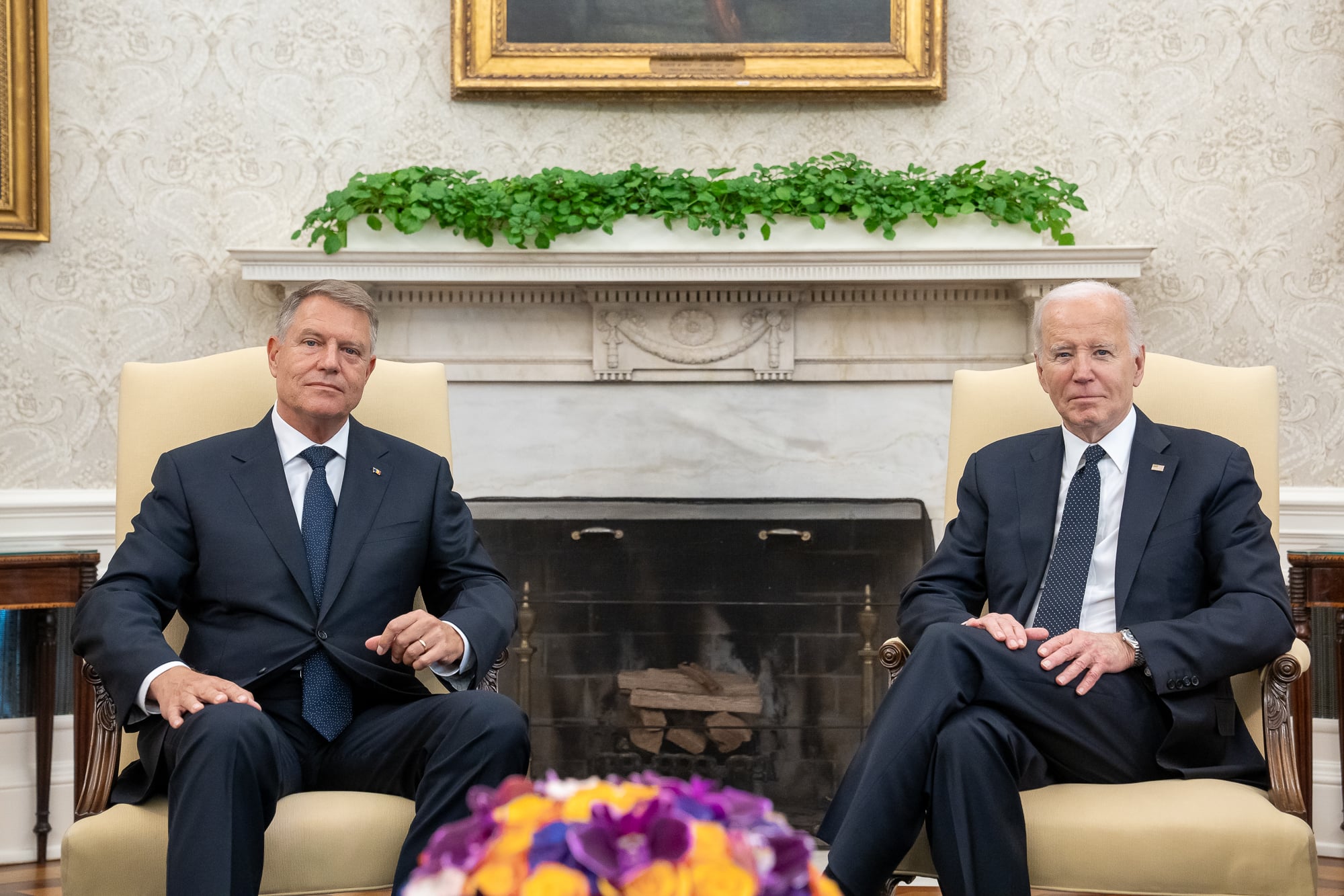 (VIDEO) Iohannis a deschis discuția despre vize, Biden a trecut peste