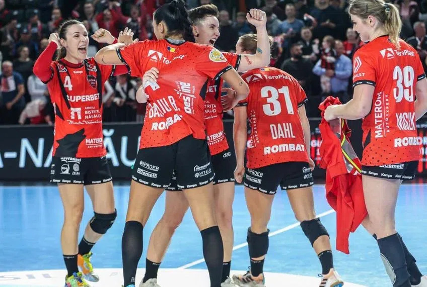 Gloria Bistrița a secat Dunărea și va juca finala EHF League!