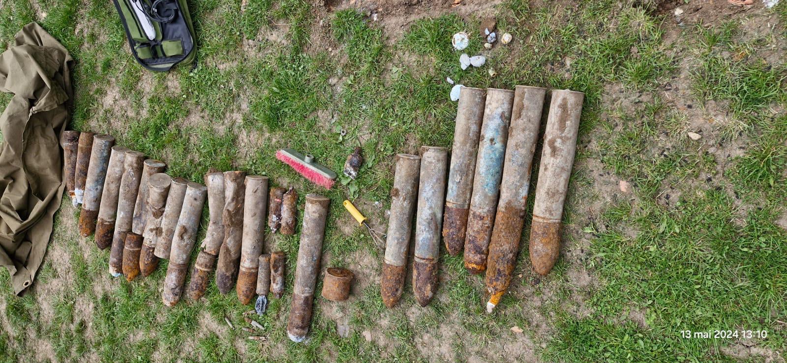 Descoperire explozivă (foto)