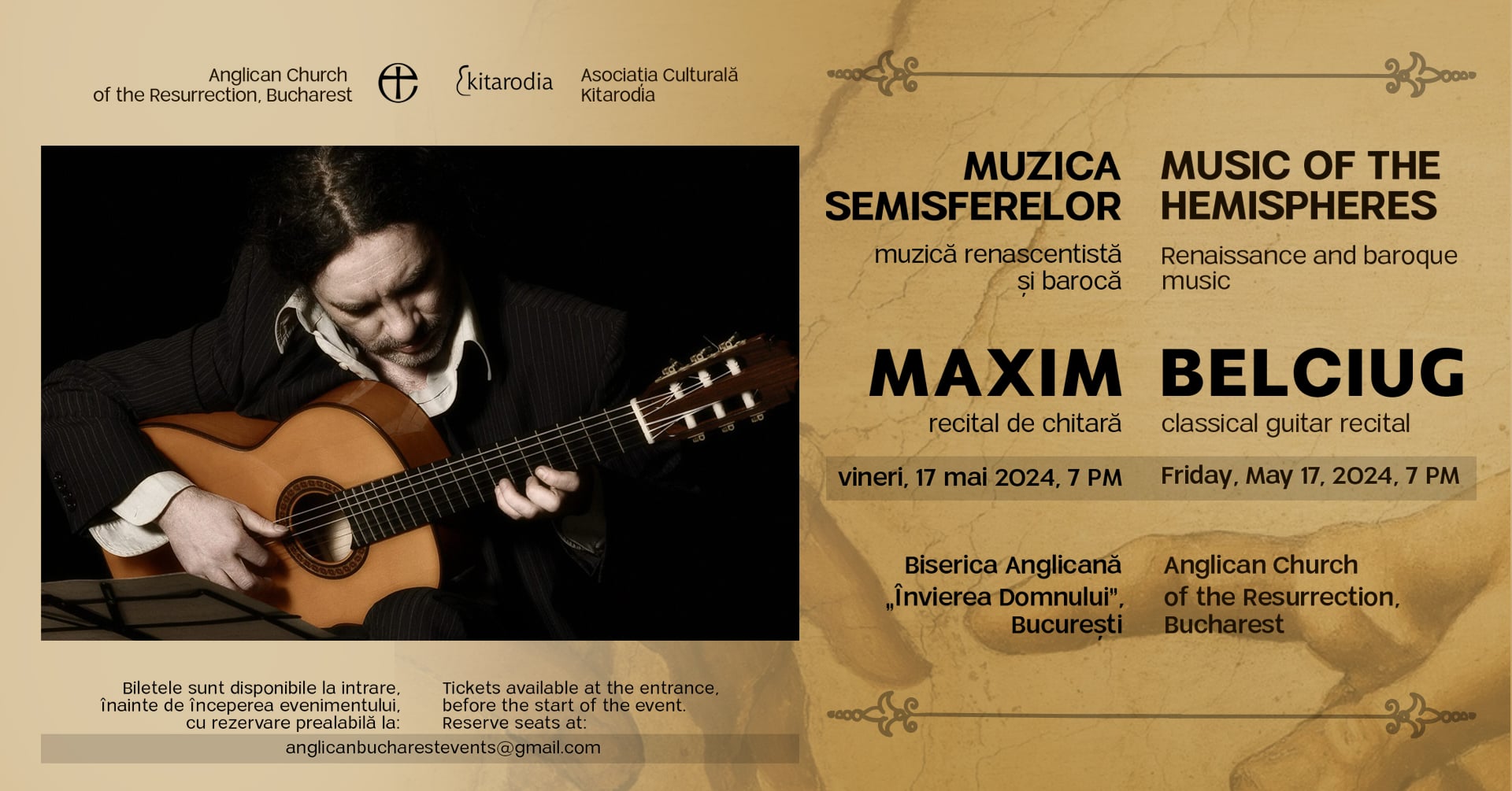 Muzica semisferelor la Biserica Anglicană  