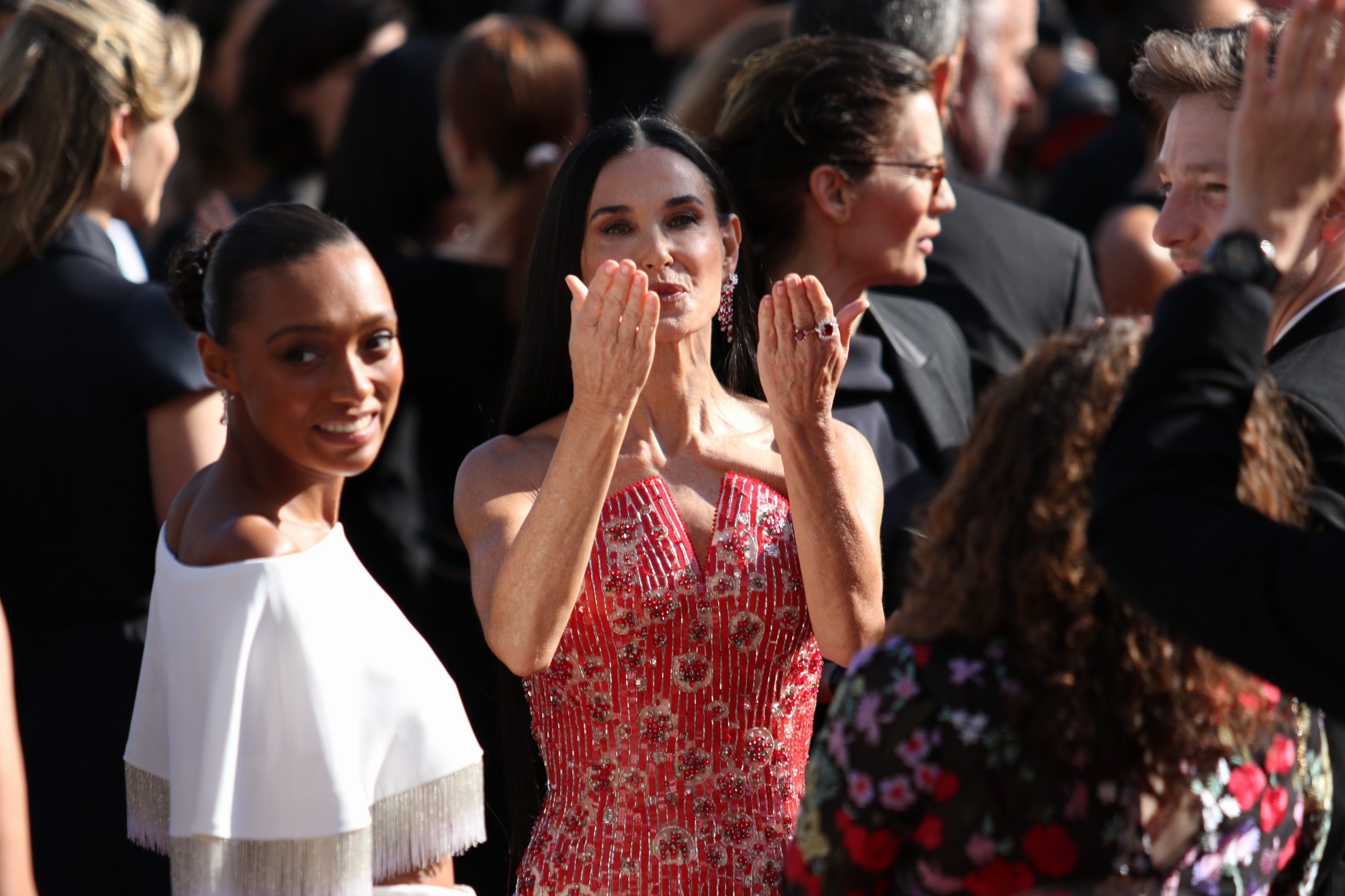 Demi Moore, bezele pentru cititorii cotidianul (fotoreportaj)