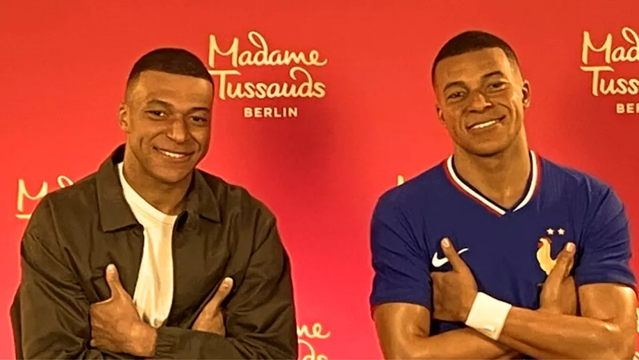Kylian Mbappe, la EURO cu sosia sa