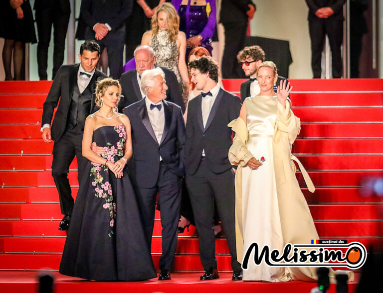 (Galerie foto)Uma Thurman și Richard Gere, duoul hollywoodian pe covorul roșu de la Cannes