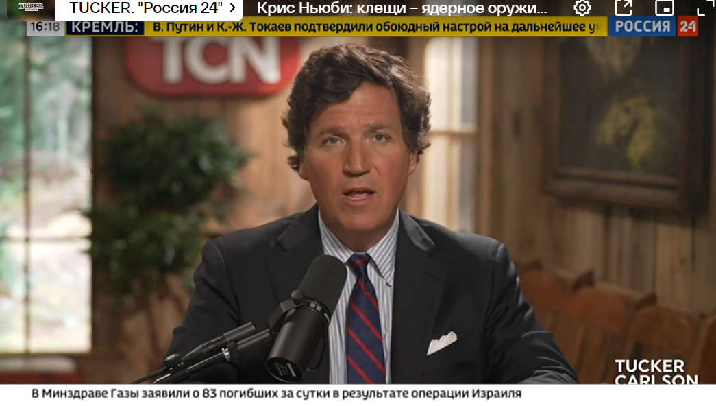 Tucker Carlson are propria emisiune la televiziunea rusă