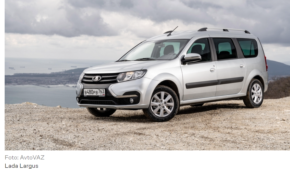 Rușii se laudă cu o mașină inspirată de Dacia Logan MCV break