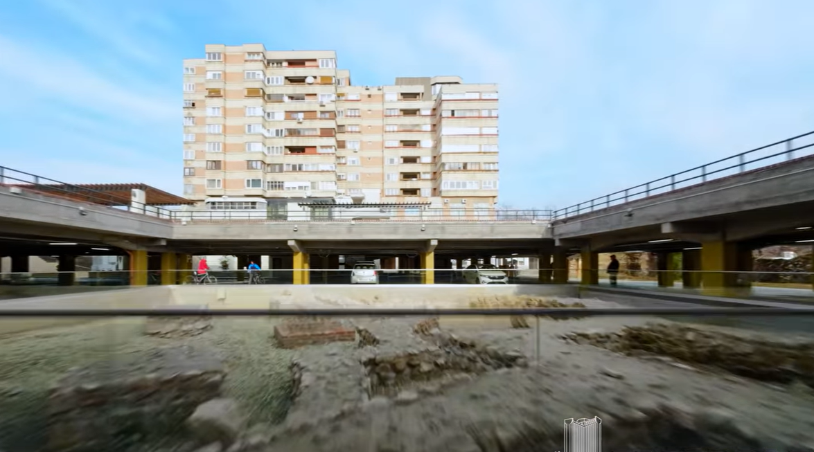 Oradea: O parcare cu vestigii istorice