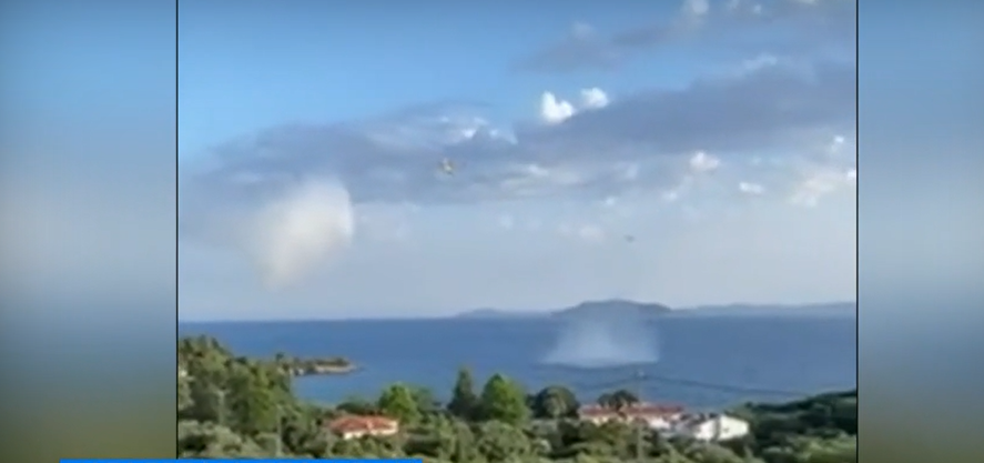 S-au trezit cu două tone de apă peste ei