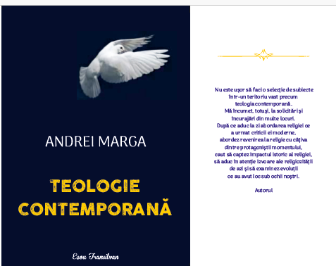 Teologie contemporană, de Andrei Marga