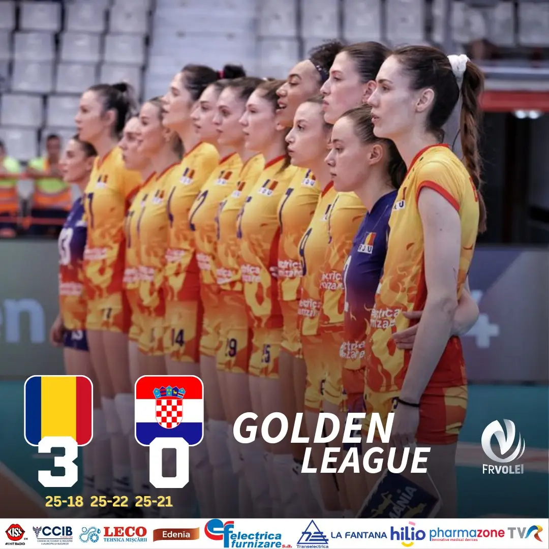 Calificare după un meci mare pentru naționala de volei feminin