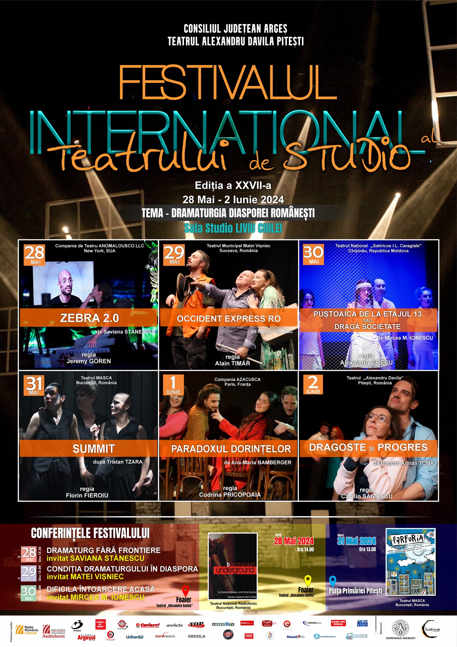 Diaspora dramaturgică pe scenă la Pitești