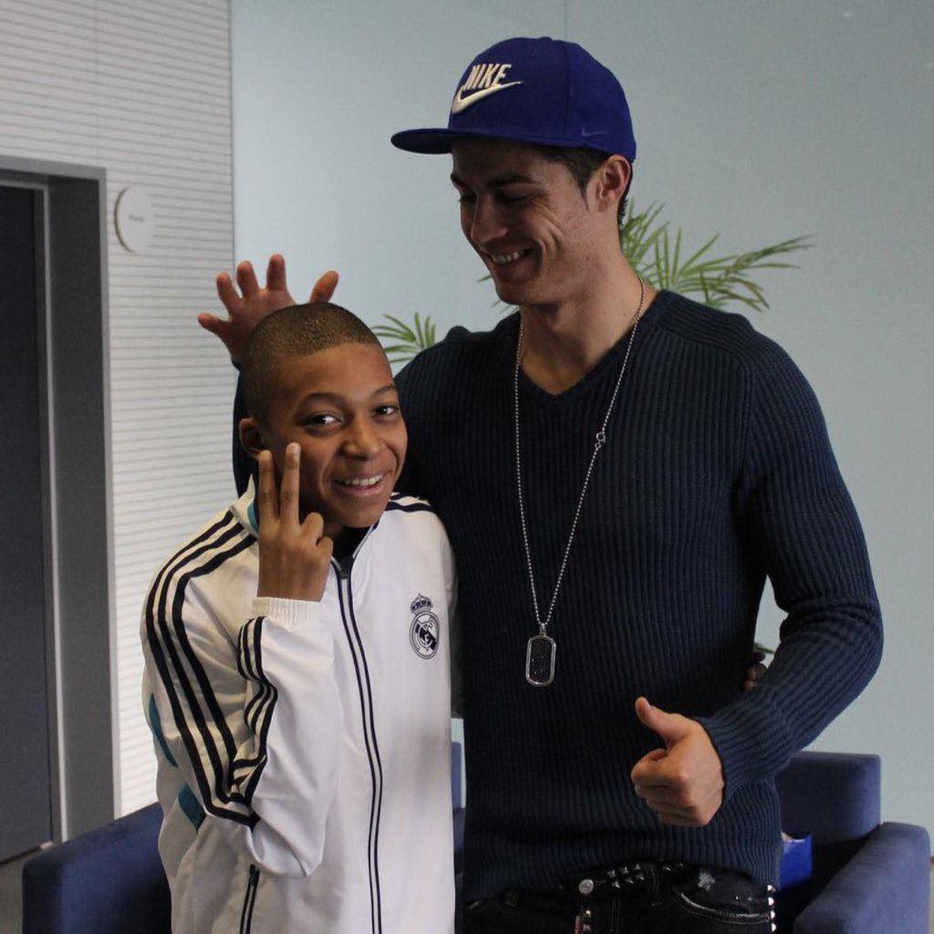Cristiano Ronaldo l-a făcut mai fericit pe Kylian Mbappe 