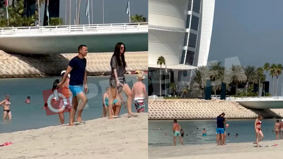 Baronul Iulian Dumitrescu, surprins la cel mai luxos hotel din lume