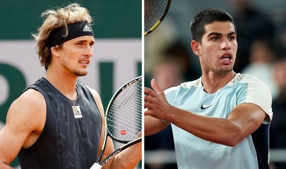 Alexander Zverev şi Carlos Alcaraz, în finală