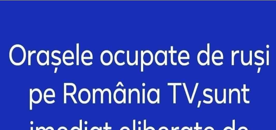 Umor. Orașele ocupate…