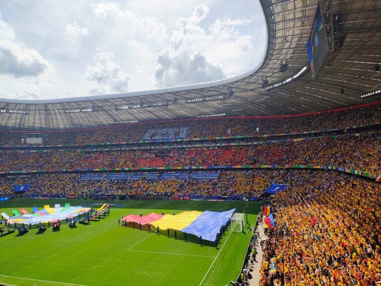 Regal românesc în tribunele meciului cu Ucraina