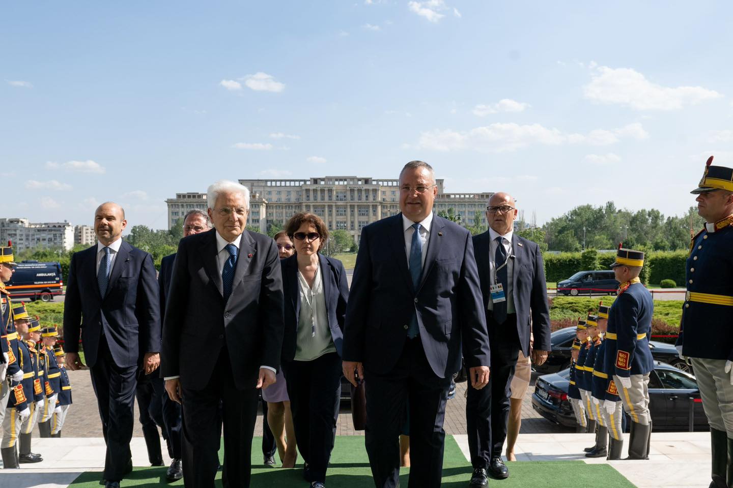 Ciucă ”apreciază” sprijinul Italiei acordat României