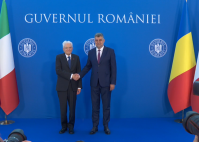 Ciolacu, întrevedere cu preşedintele Italiei