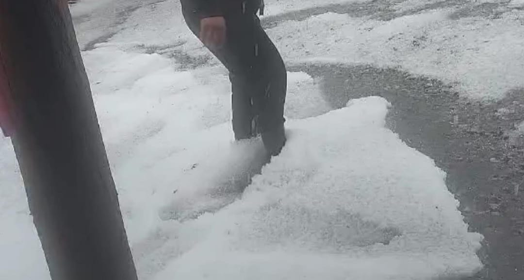 Pe Transalpina. Turiștilor nu le-a venit să creadă