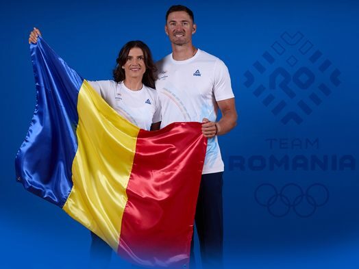 Soț și soție, purtătorii drapelului României la JO