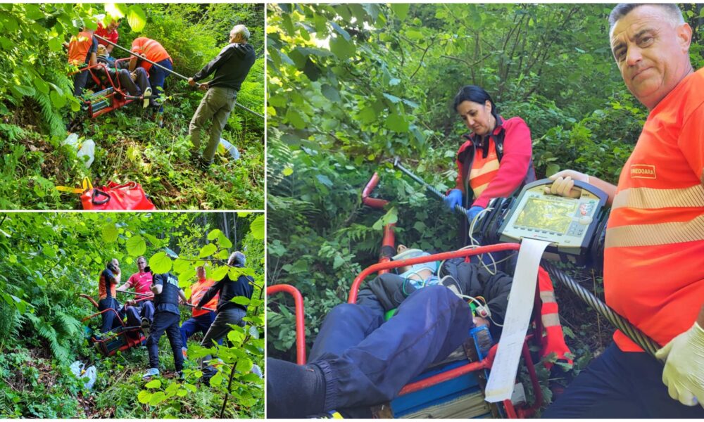 Au căzut din telescaunul din Parâng